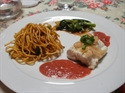 Picture for category Steamed Huss with plum sauce and pak choi