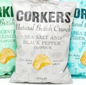 Picture of Corkers Sea Salt & Pepper Crisps (150g)